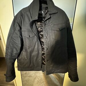 Men's Black Quilted Jacket
